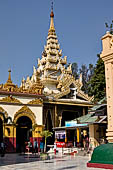 Mahamuni Paya against blue sky in Mandalay, Myanmar 